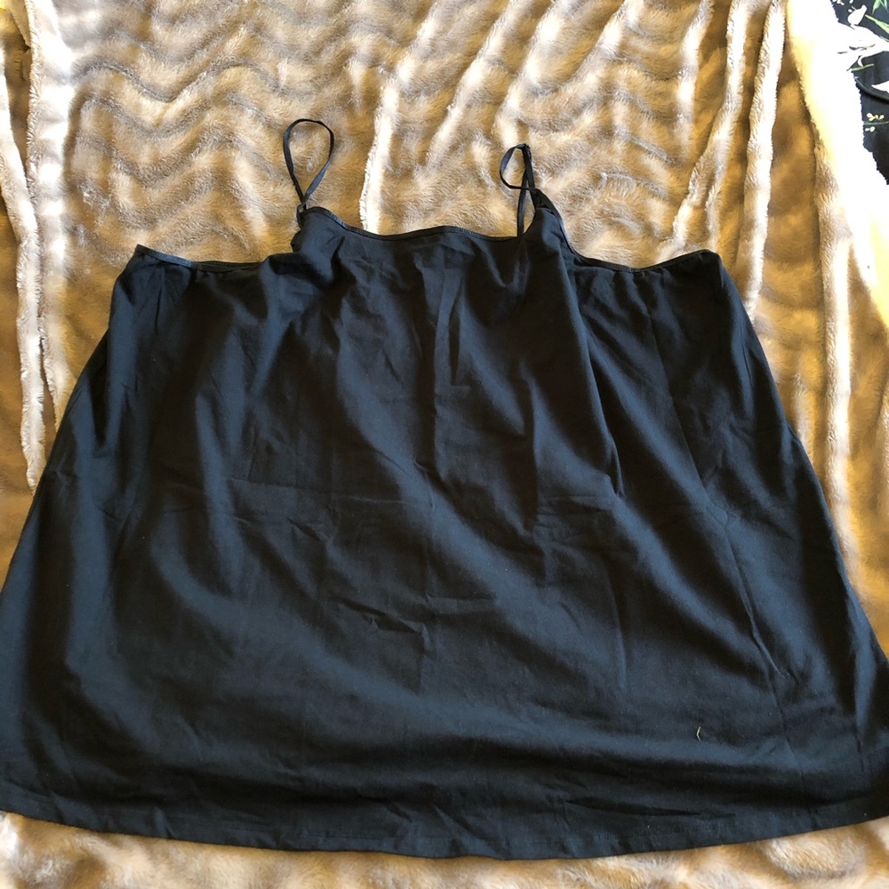 Woman Within Black Cami 4X